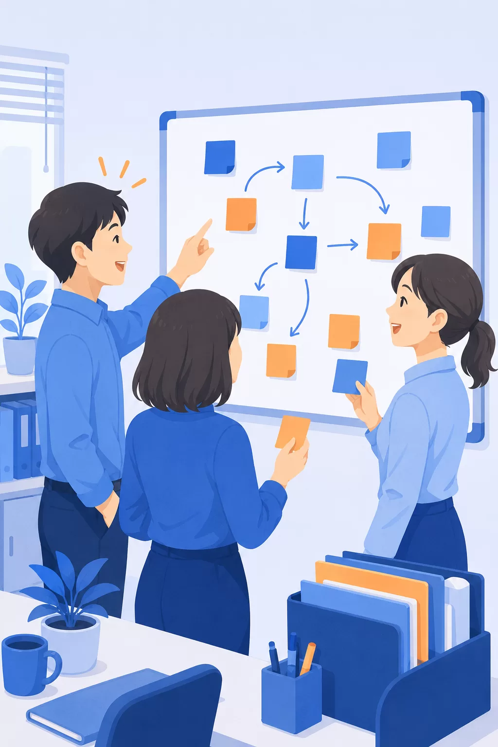 業務改善のイメージ（仮画像）